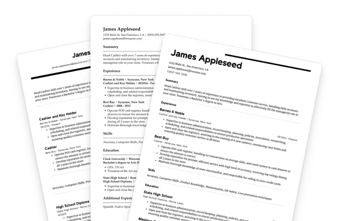 Create Resume